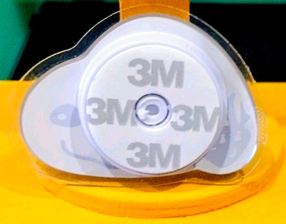 Heart-shaped phone grip stand with 3M adhesive backing