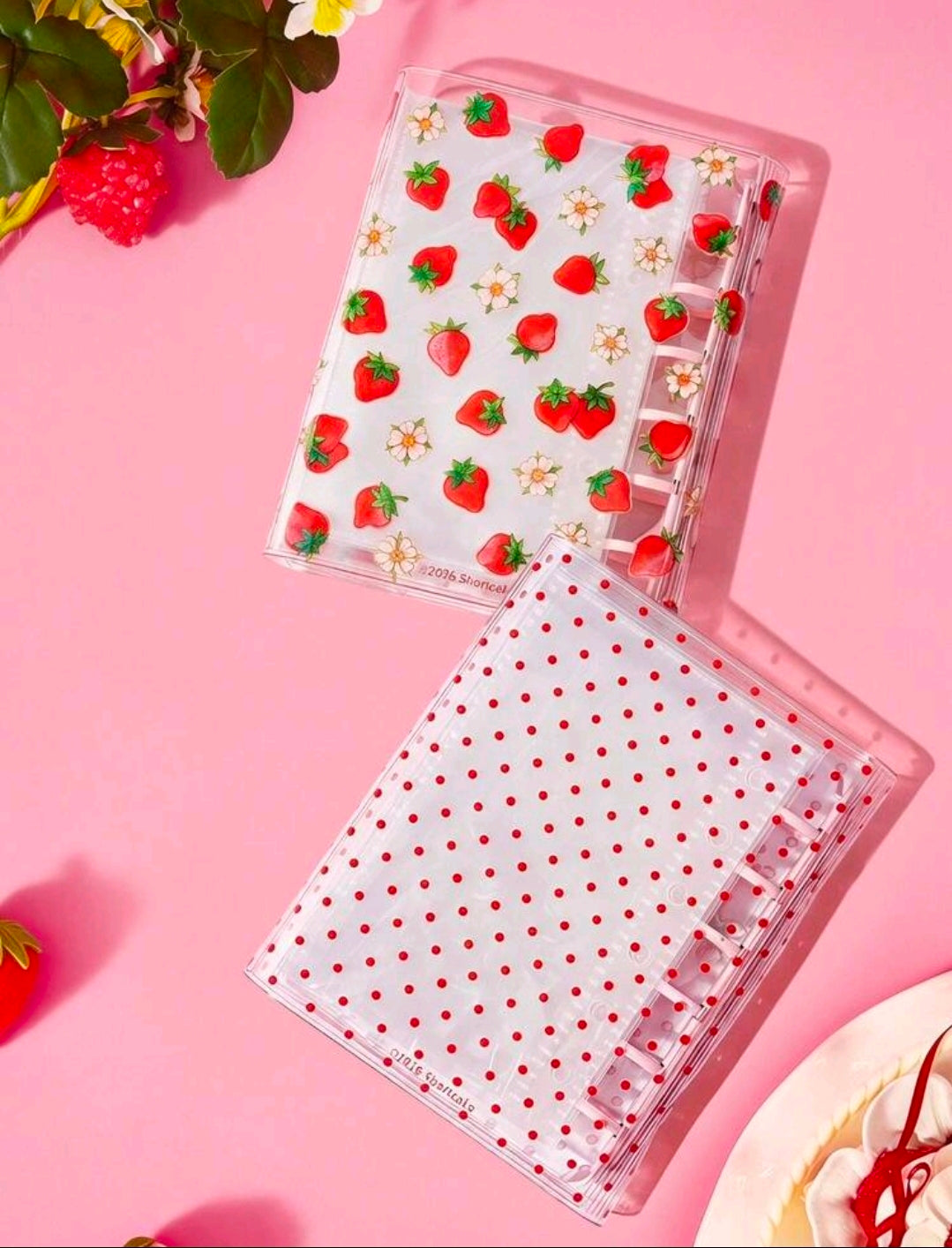 Strawberry Shortcake A7 Planner Sticker Photo Album