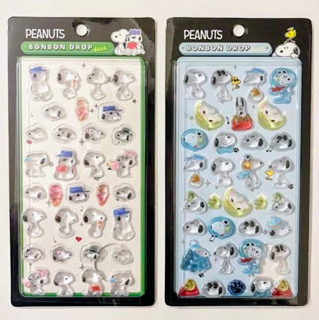 Peanuts Snoopy Bonbon Drop 3D Sticker Sheet