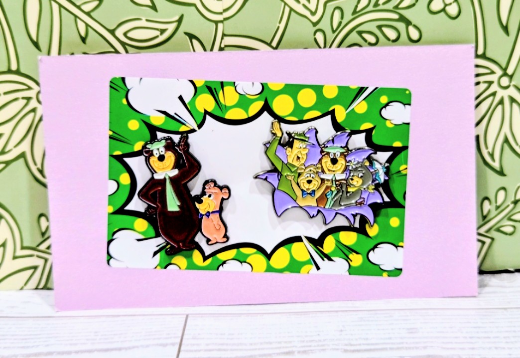 Hanna-Barbera Yogi Bear 2-Piece Enamel Pin Set with Boo-Boo & Full Crew