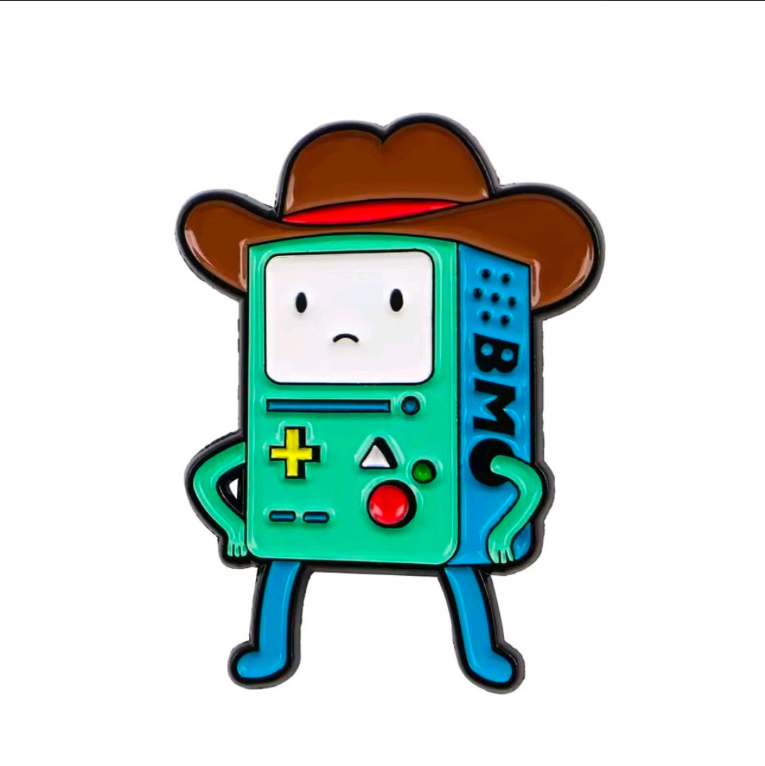 Adventure Time 3-Piece Enamel Pin Set Finn Jake BMO & Full Crew