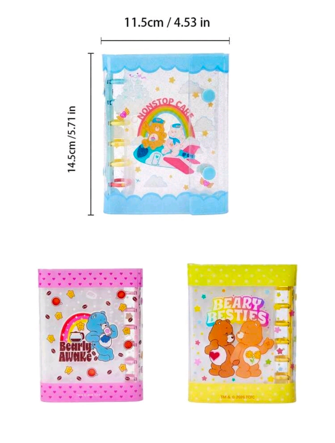 Care Bears A7 Planner Sticker Photo Album