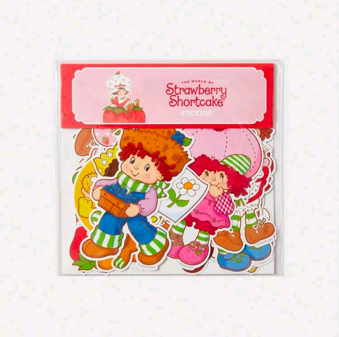 42pc Strawberry Shortcake Die Cut Stickers Pack Licensed Decals Berry Sweet