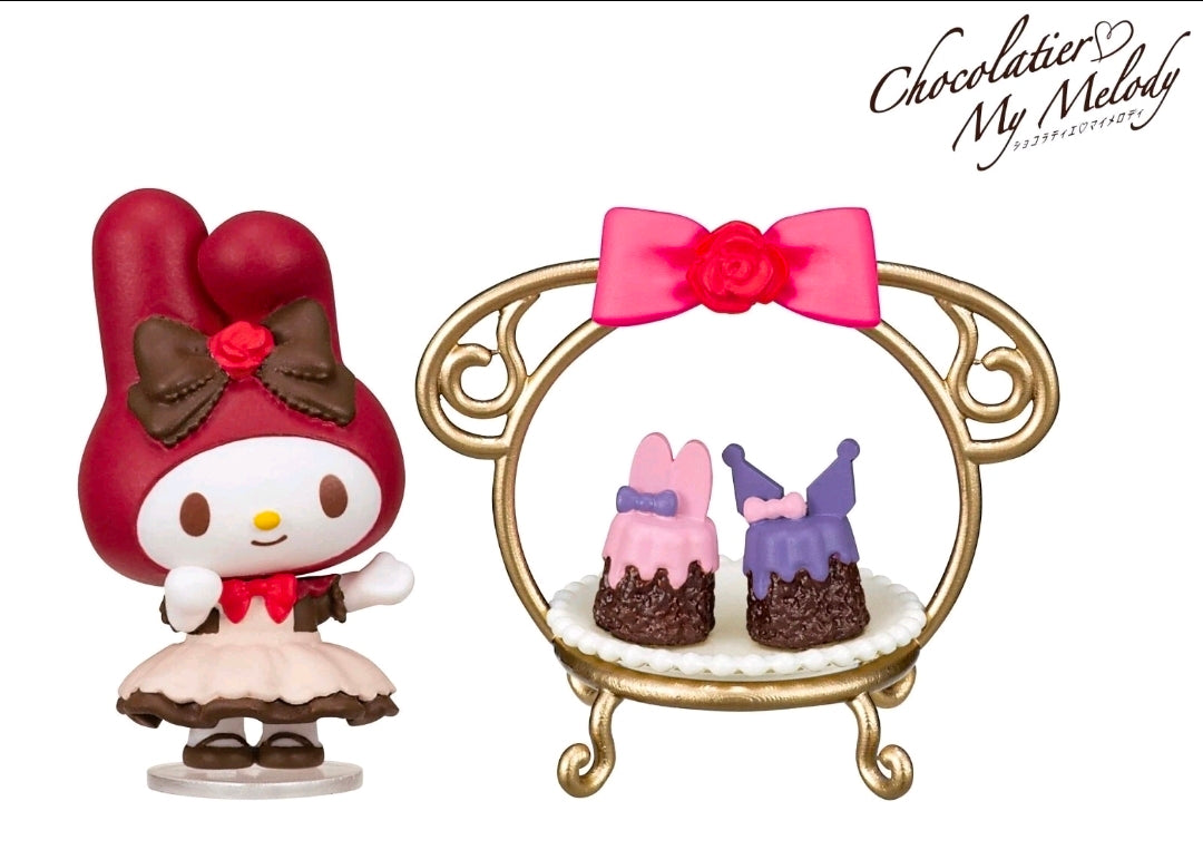 Re-Ment Chocolatier My Melody 2022 Mini Figure Set - Choose Your Variant