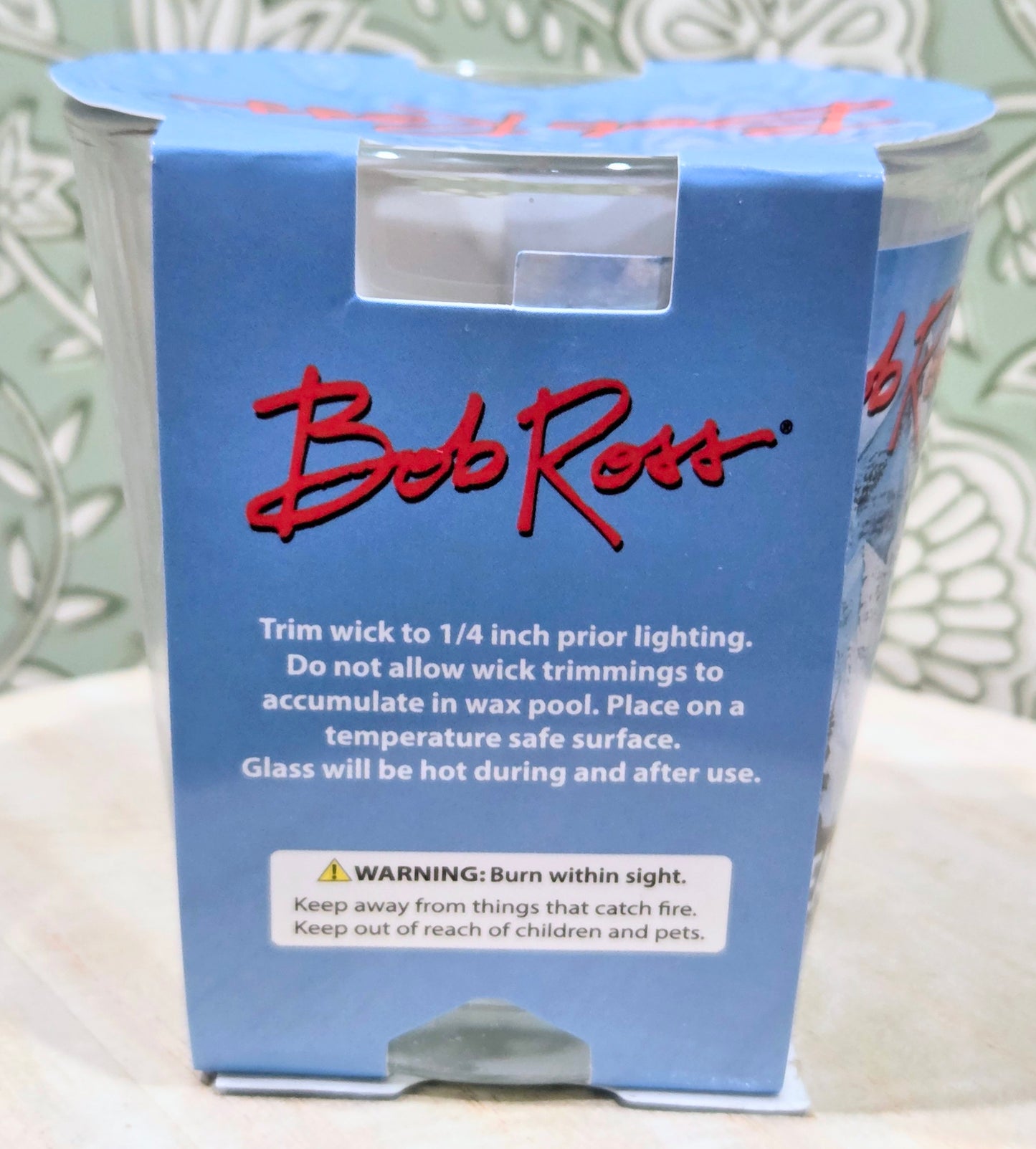 Bob Ross Candle Set - Cabin In The Woods & Meadow Lakes 3oz