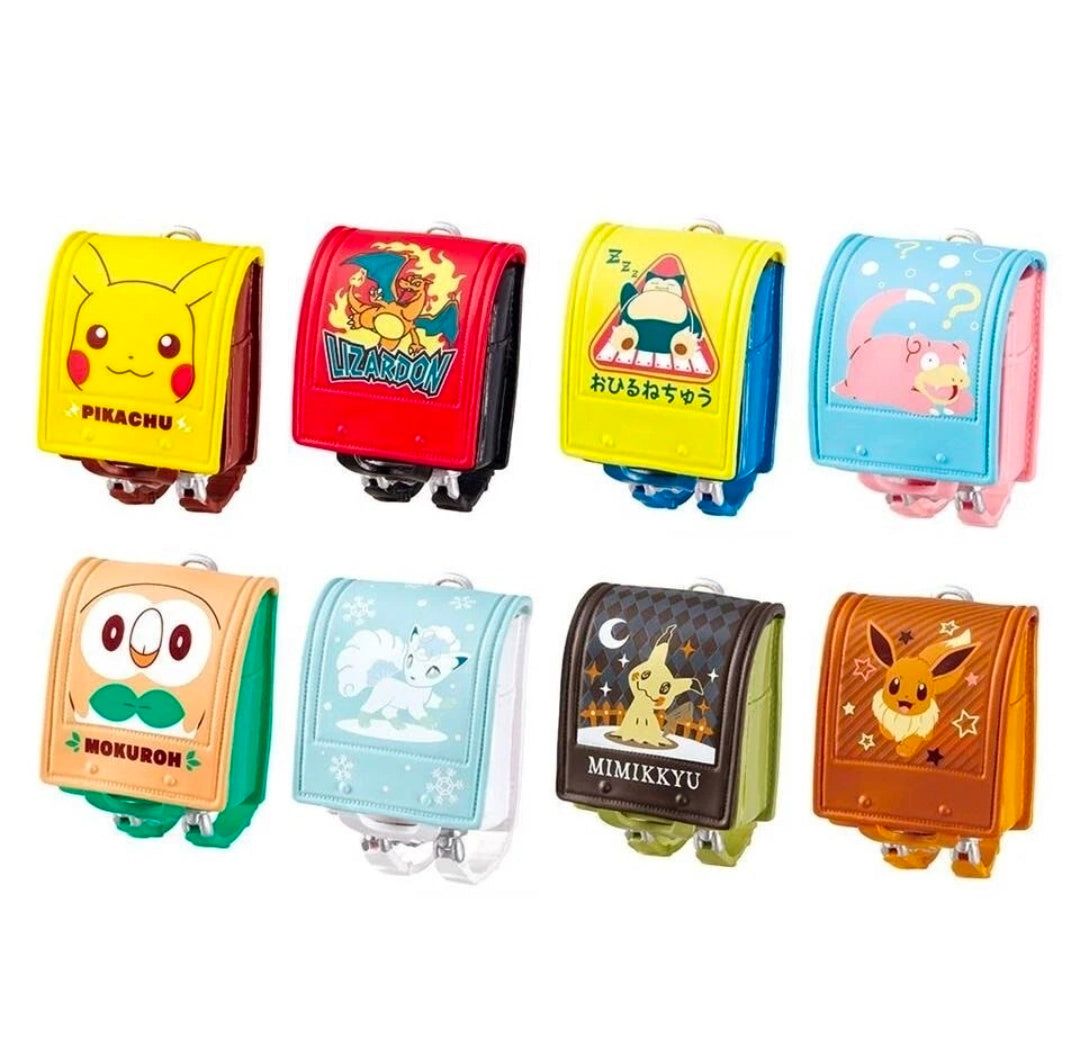 Pokémon Randoseru 2 Re-Ment Full Sealed Box 8 Mini School Bags 2019 NEW ⚡