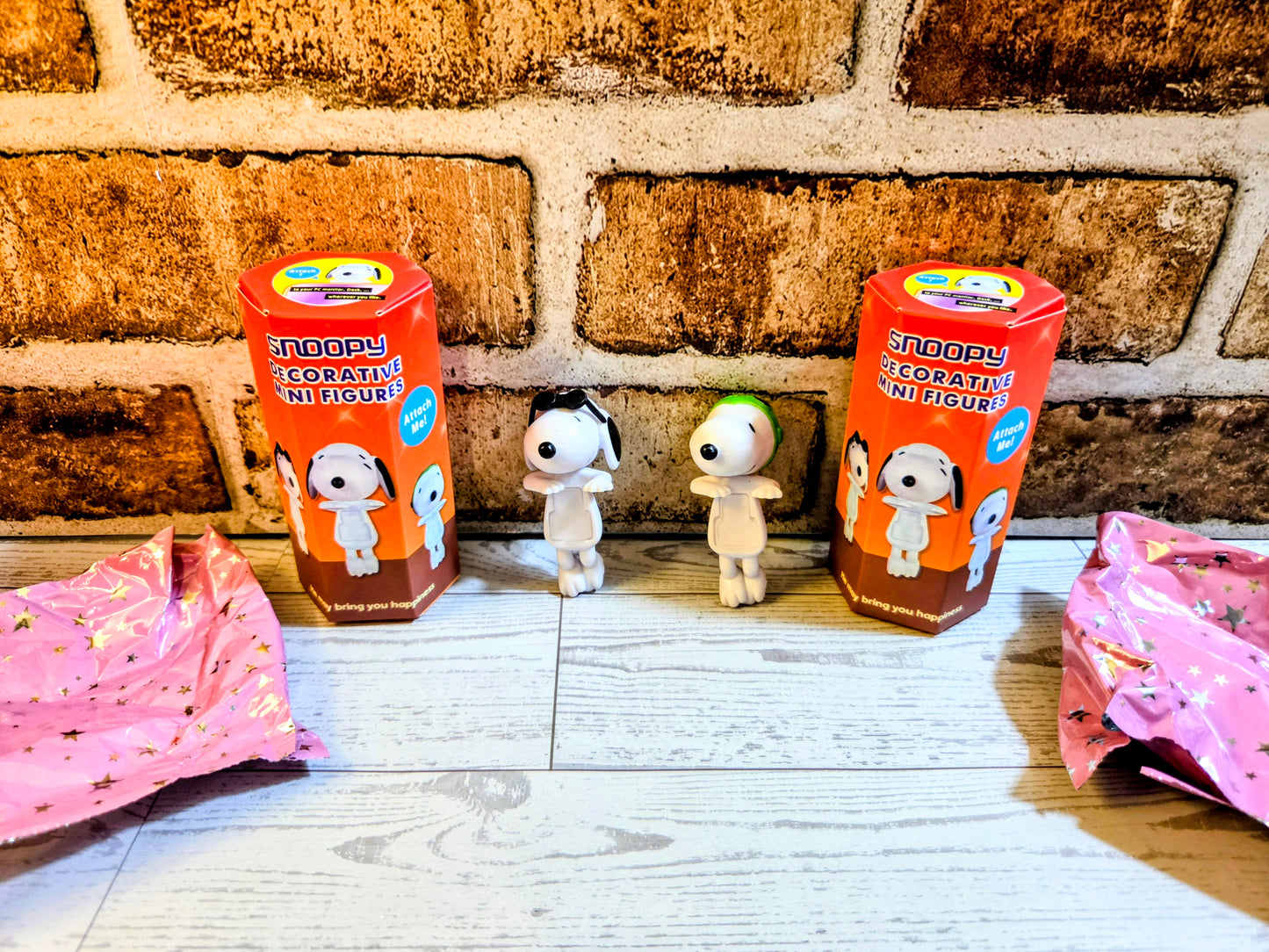Snoopy Hippers Flying Ace & Joe Cool Snoopy Peanuts Sonny Angel Mini Figures