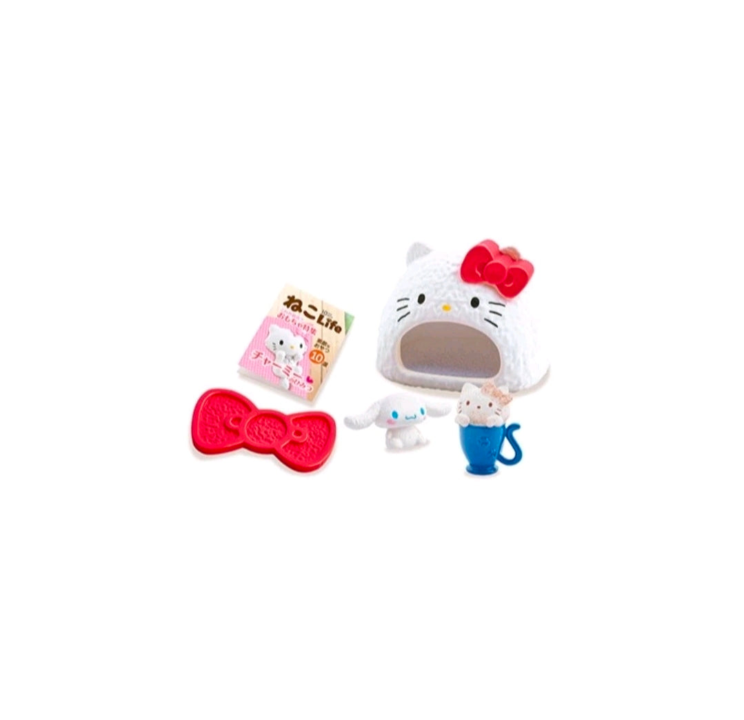 Sanrio Re-Ment Hello Kitty Cat Cafe 2016 — Rare Set of 8