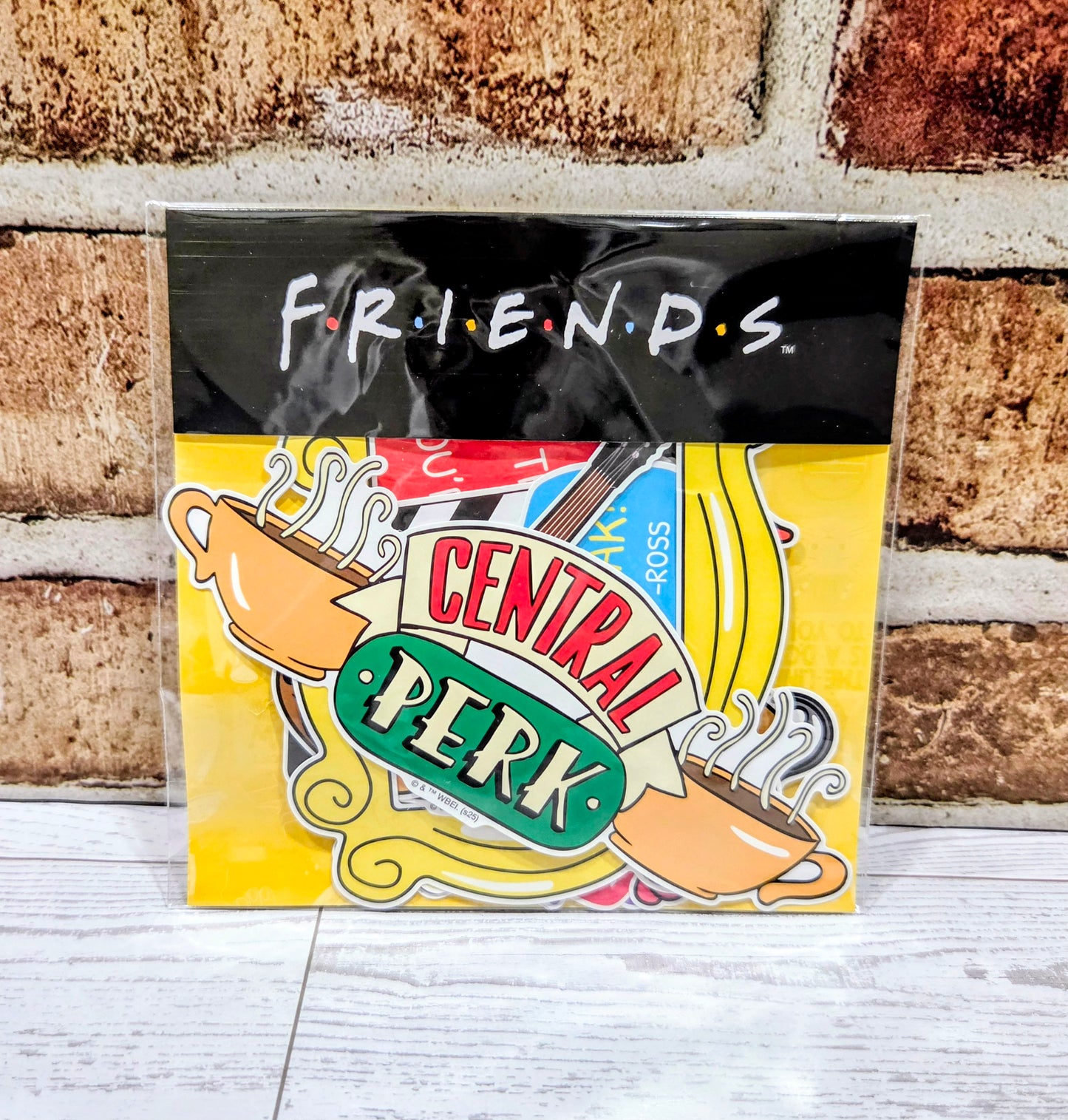 Friends TV Show Large Die Cut Sticker Pack 29pc Licensed WBEI Central Perk Couch Lobster Pivot Quote Decals