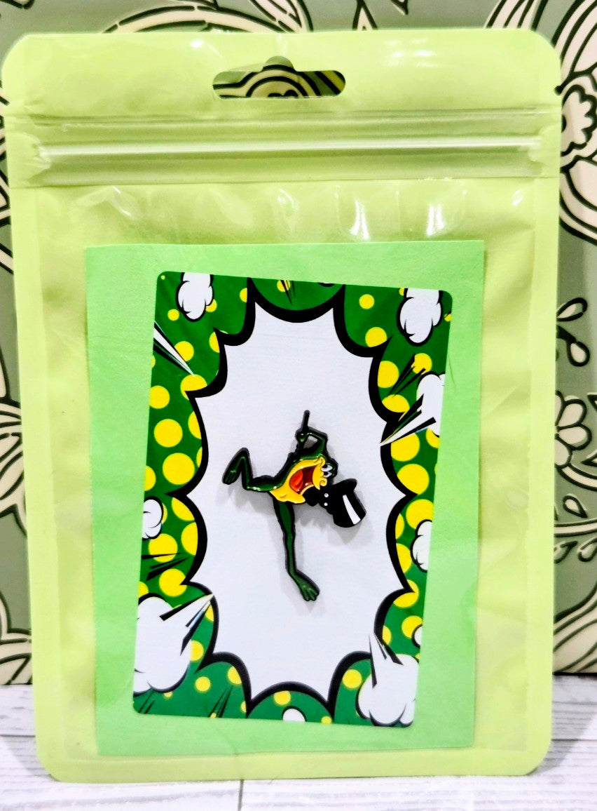 Michigan J Frog Looney Tunes Warner Brothers Hard Enamel Pin WB Cartoon