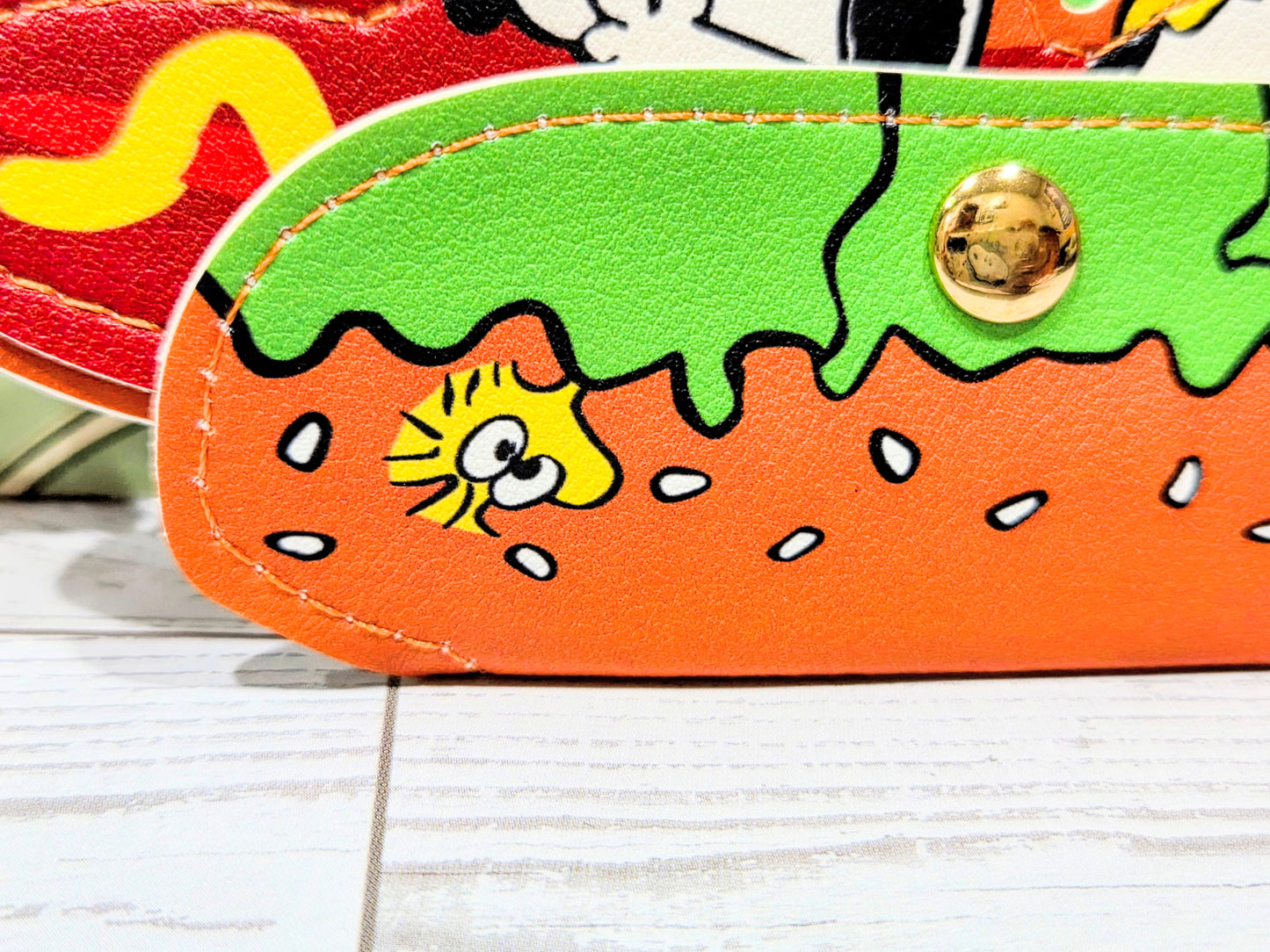 Snoopy Hot Dog Keychain Holder Universal Studios Japan Peanuts