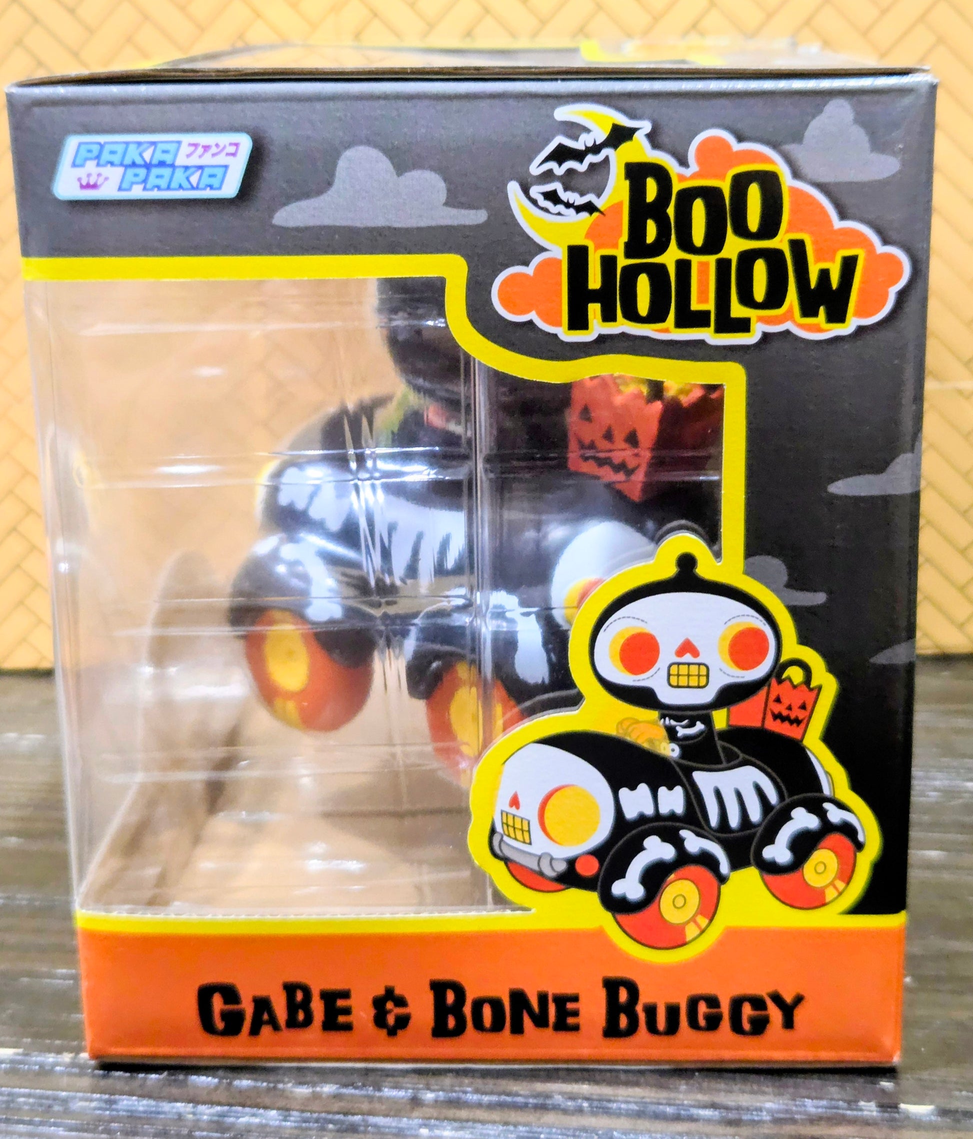 Funko Boo Hollow Gabe & Bone Buggy collectible box with clear window