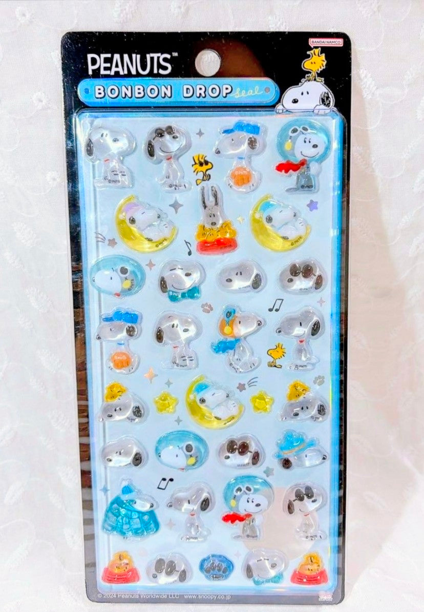 Peanuts Snoopy Bonbon Drop 3D Sticker Sheet