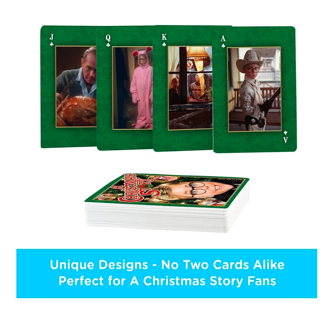 Aquarius A Christmas Story Official Licensed Poker Playing Cards Deck