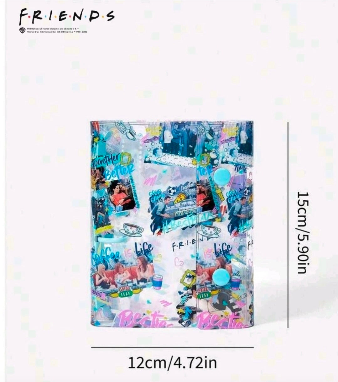 Sticker binder planner cover shown with size markings: 12cm width and 15cm height