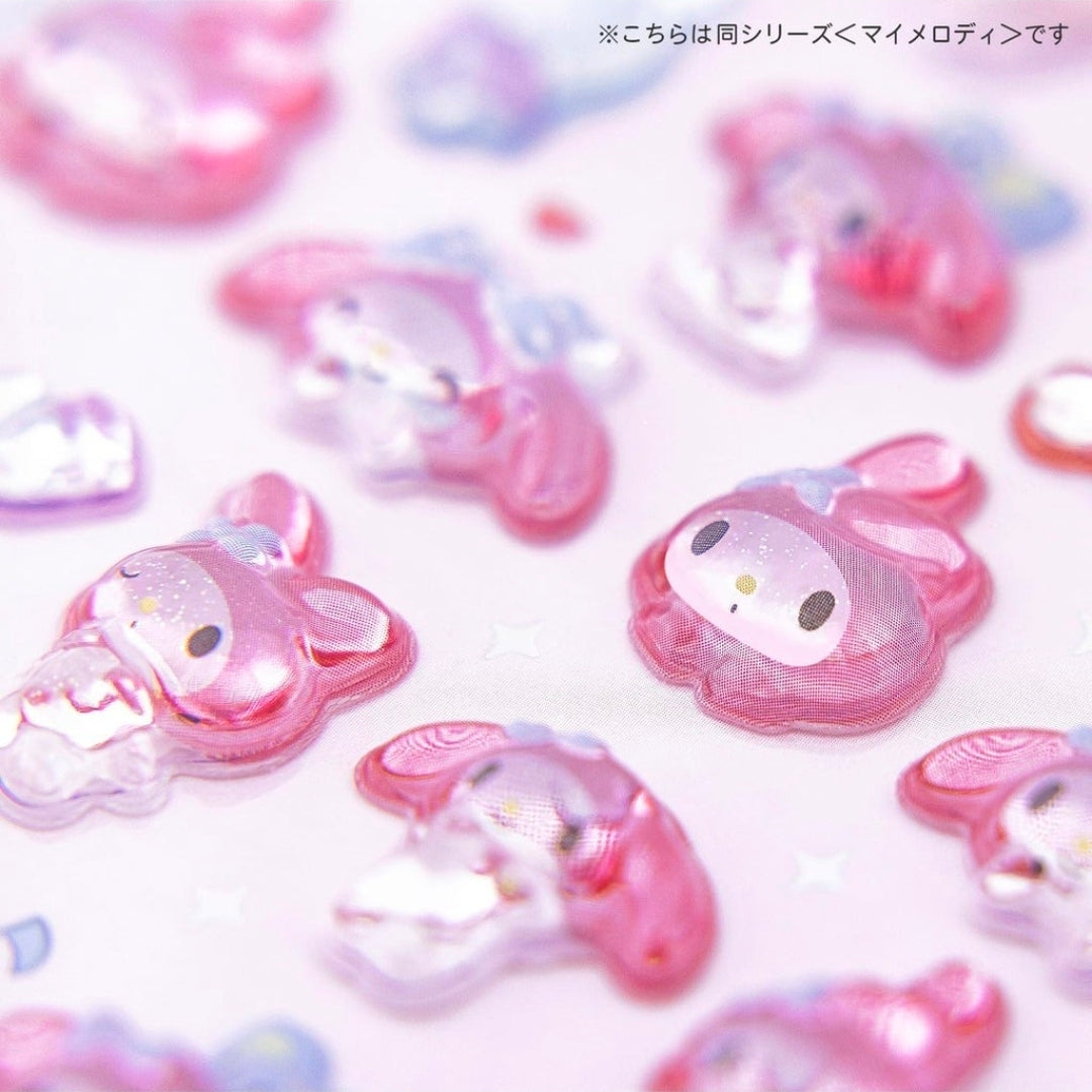 Sanrio Bonbon Drop Seal Sticker Sheets Puffy Resin Acrylic