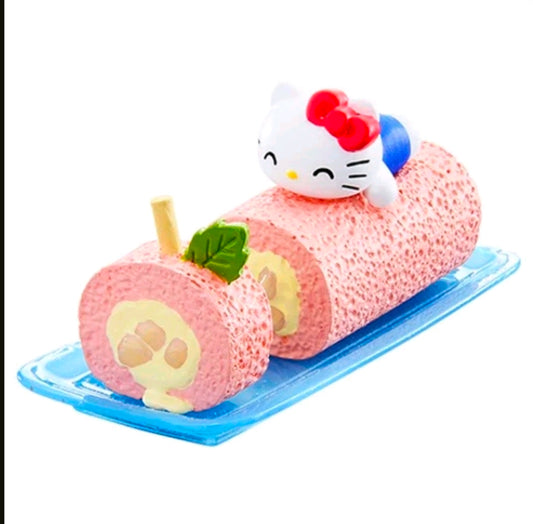 Re-Ment Hello Kitty Apple Forest Sweets Roll Cake — Sealed
