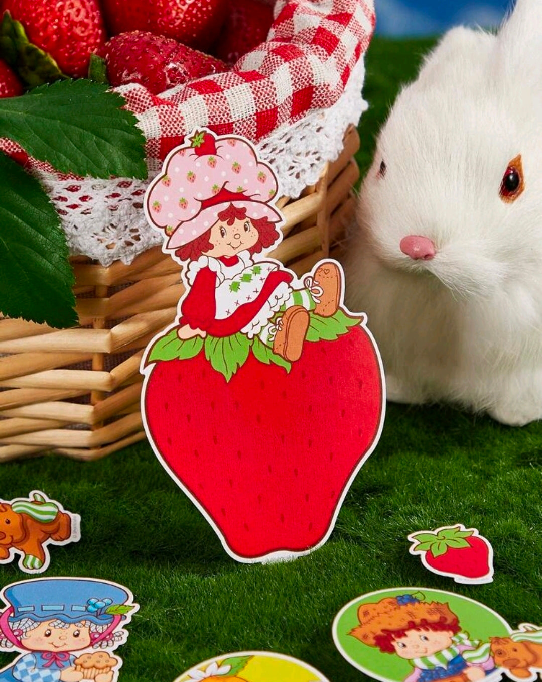 42pc Strawberry Shortcake Die Cut Stickers Pack Licensed Decals Berry Sweet