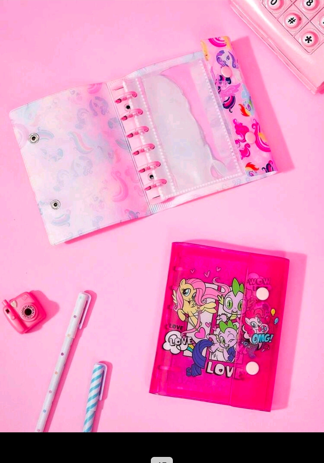 My Little Pony A7 Planner Sticker Photo Album