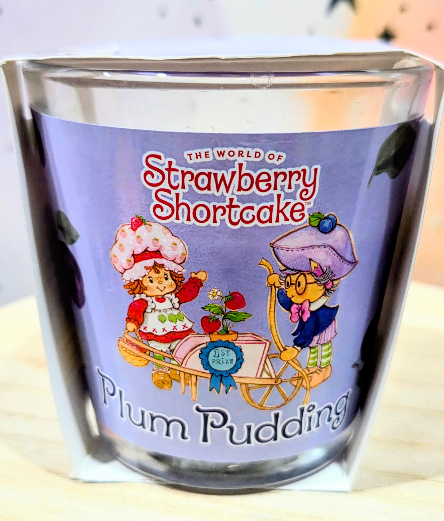 Strawberry Shortcake Candle Set - Strawberry & Plum Scented 3oz