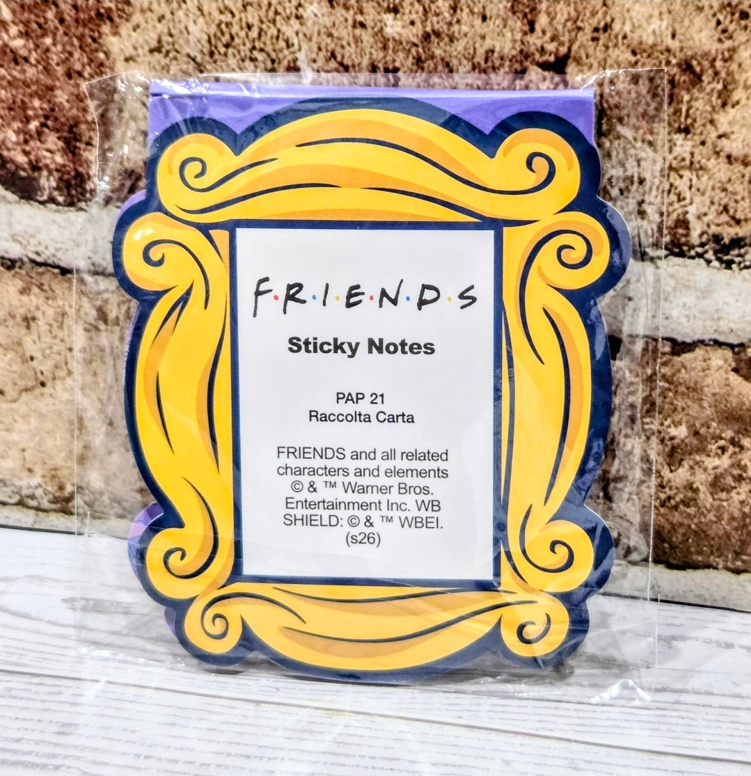 Friends TV Show Sticky Note Set 120pc Door Frame Pad Quote Page Markers How You Doin Coffee Licensed Kawaii Stationery