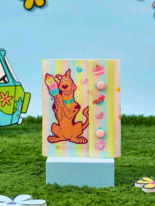 Pastel Scooby-Doo A7 ring binder photo album with character cover and pastel accents