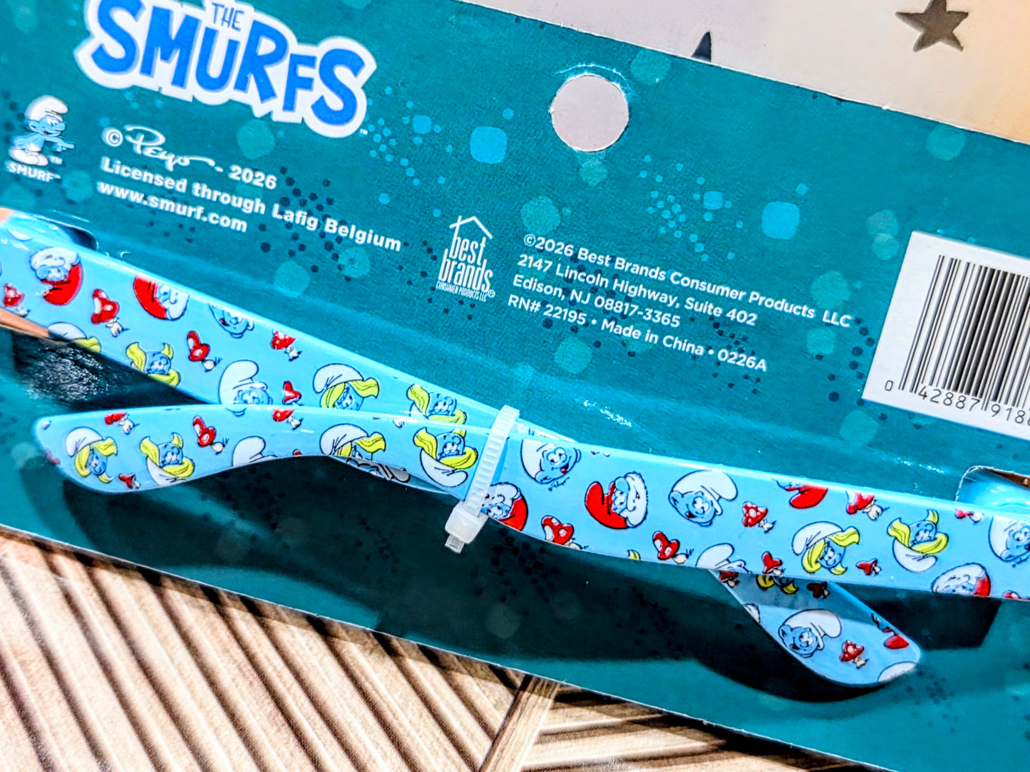 The Smurfs Beauty Set - Lip Balm, Sunglasses & Compact Mirrors