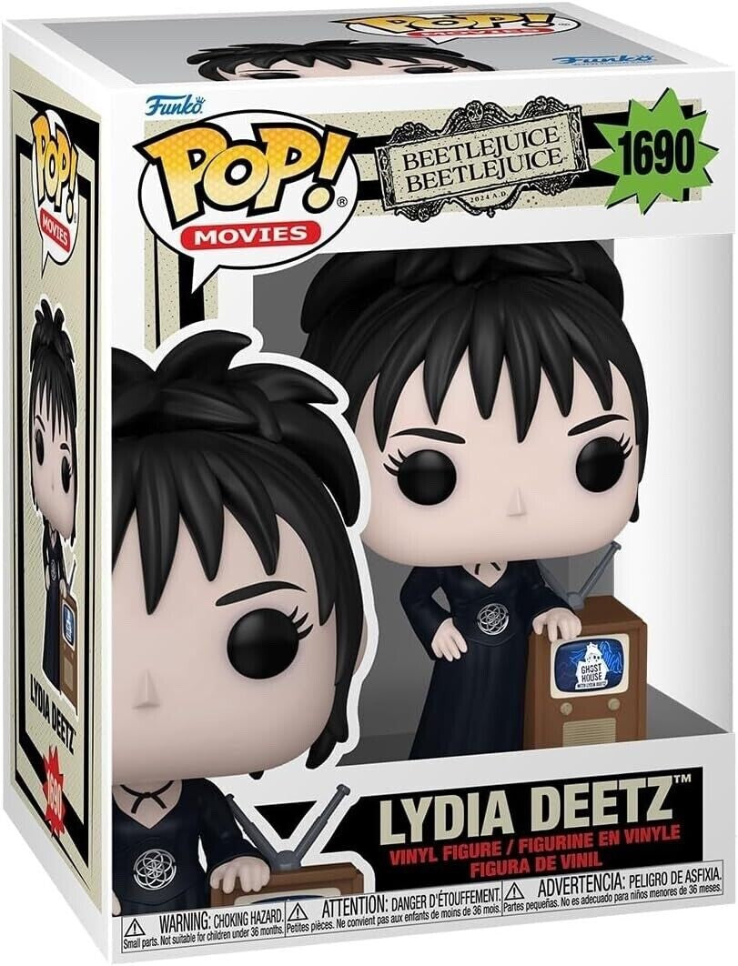 Funko Pop! Lydia Deetz w/ TV #1690 Beetlejuice Beetlejuice