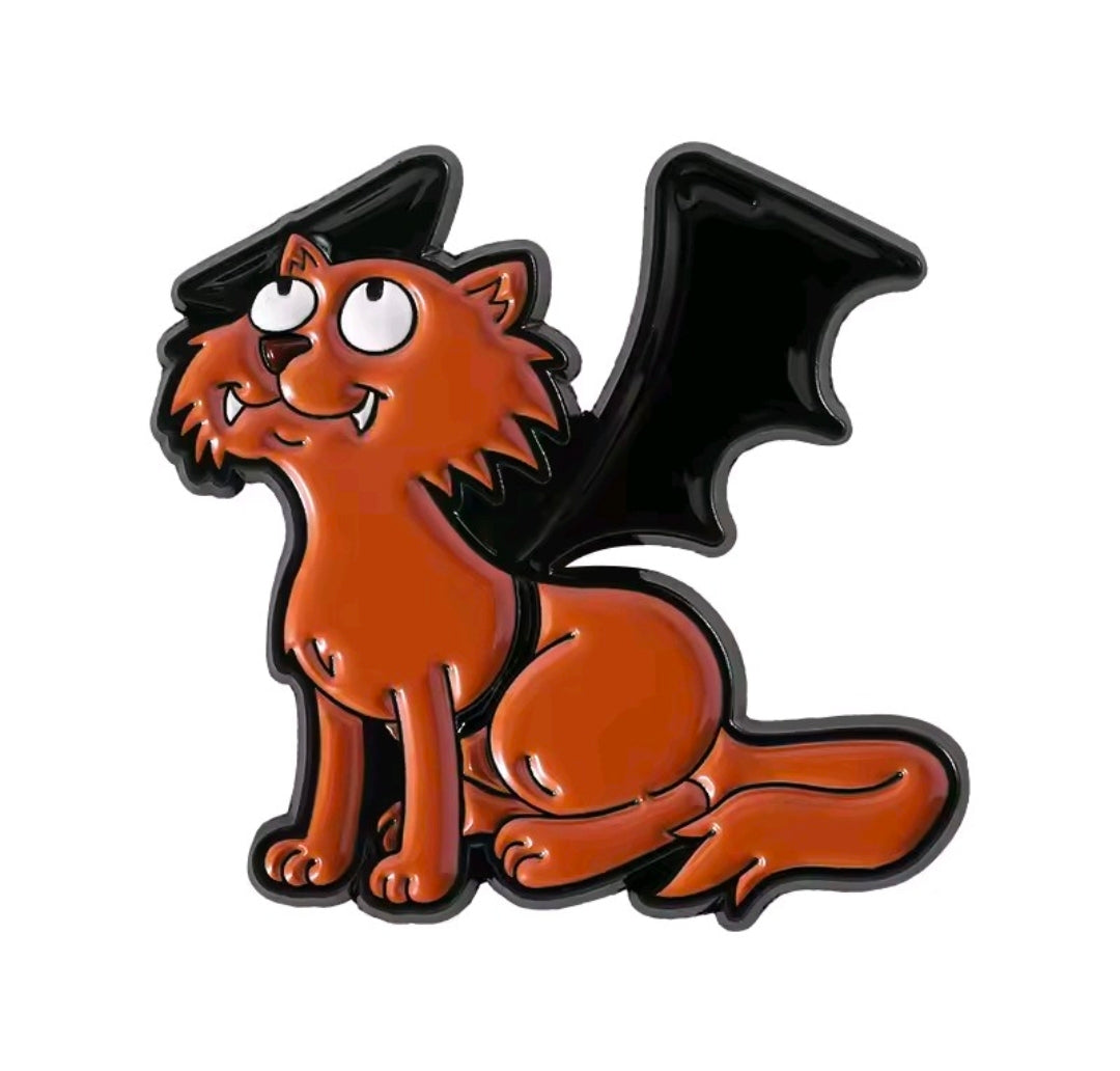 Mona the Vampire 3pc Enamel Pin Set Y2K 1999 NEW