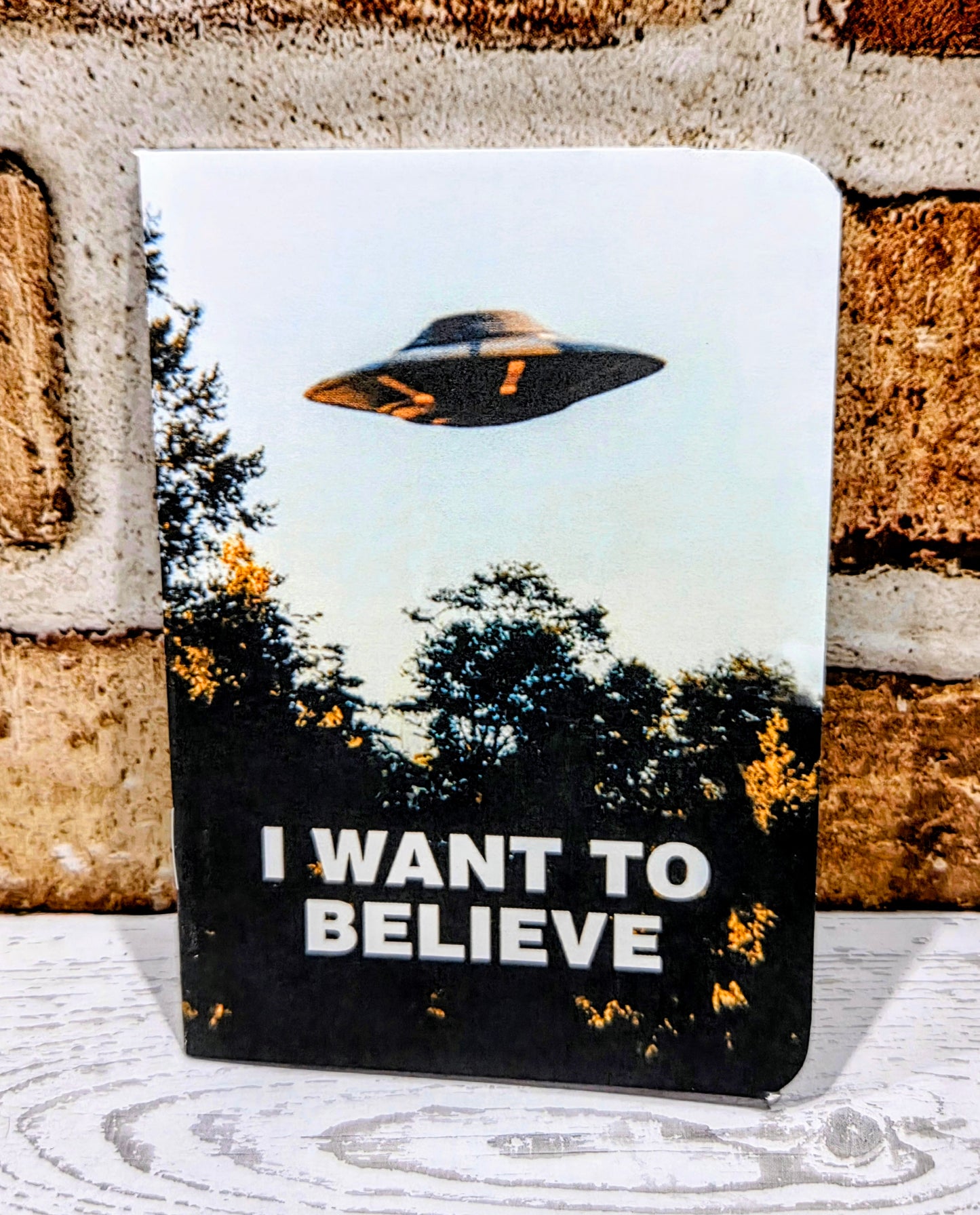 X-Files I Want To Believe Mini Journal Set of 3 Loot Crate Notebooks UFO