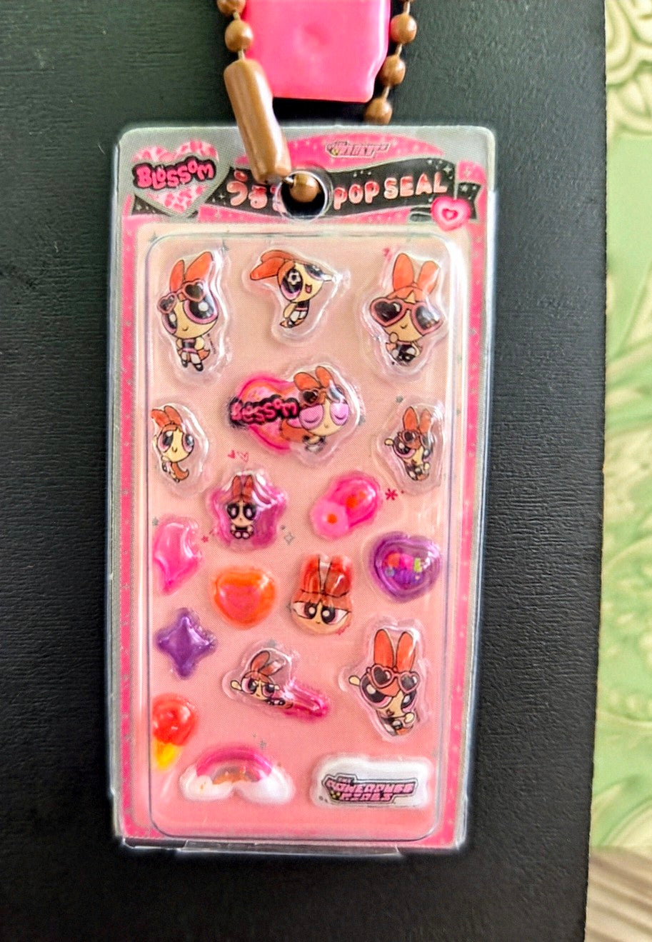 Powerpuff Girls Gashapon Blister Pack 3D Resin Keychain 2.5in