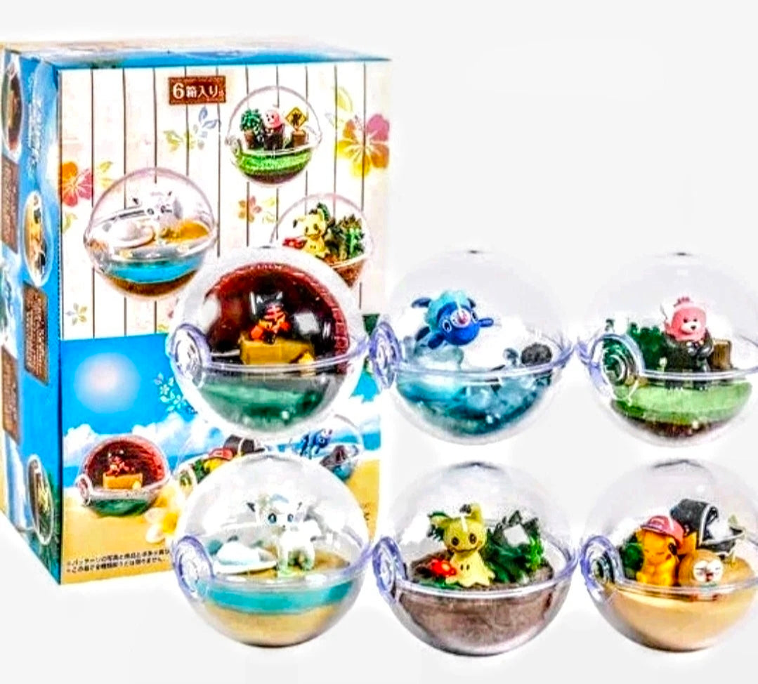 Re-Ment Pokémon Terrarium EX Alola Kiteruguma Bewear Forest Figure