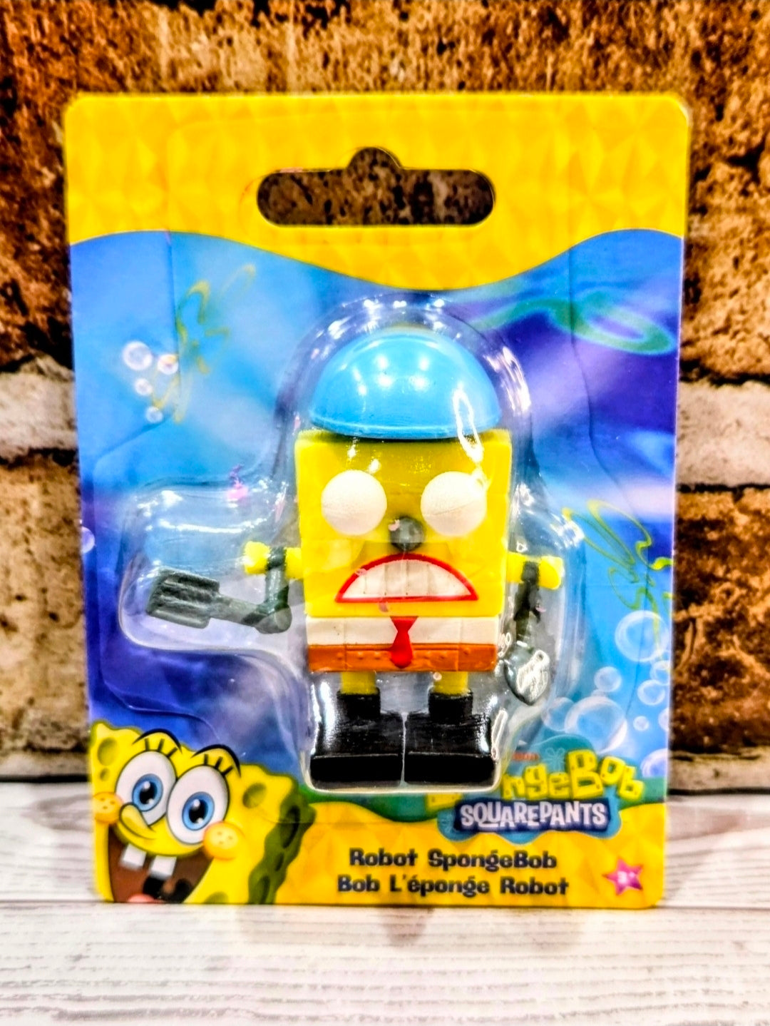 SpongeBob SquarePants Just Play Mini Figure Set Old-Time Robot Nick