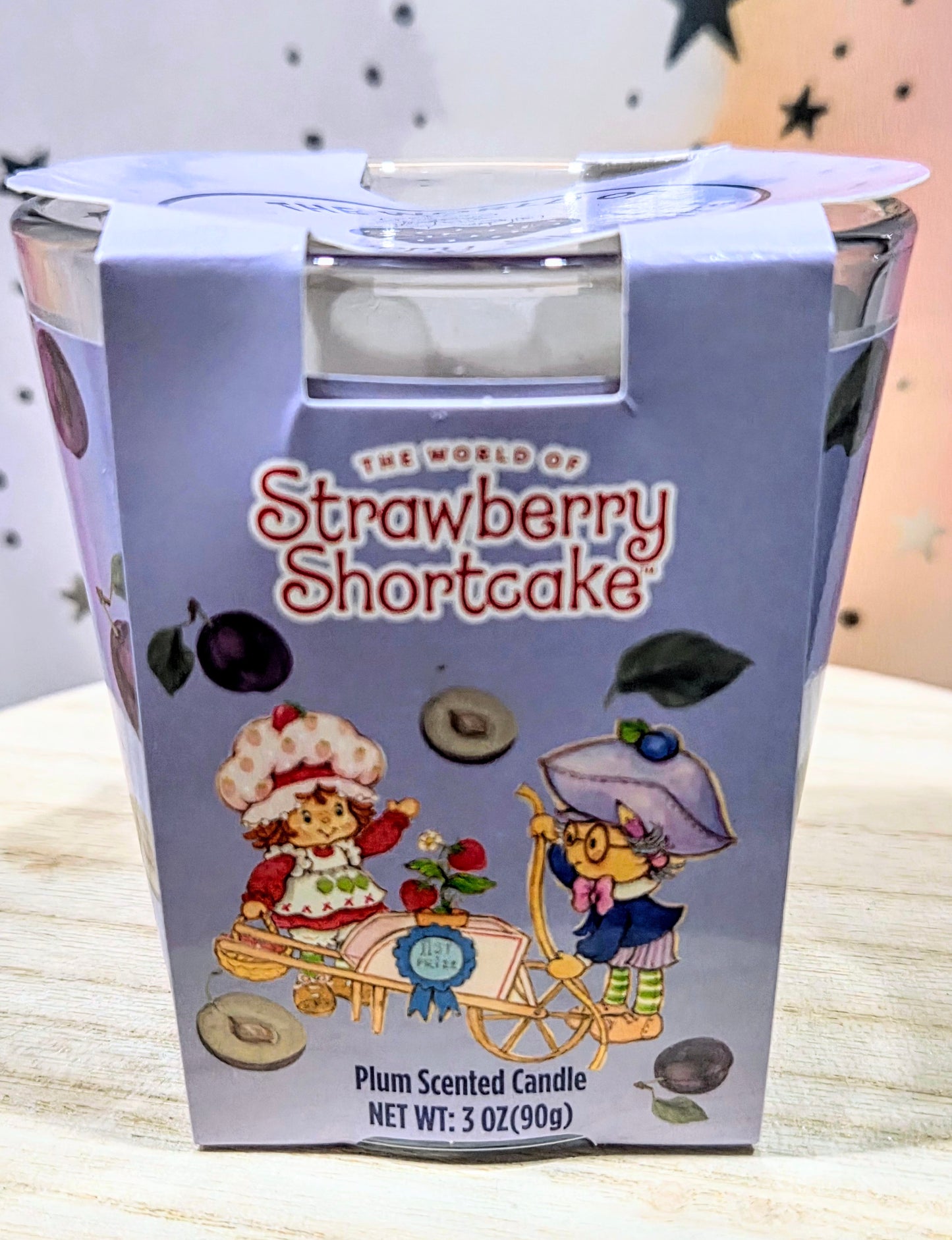 Strawberry Shortcake Candle Set - Strawberry & Plum Scented 3oz