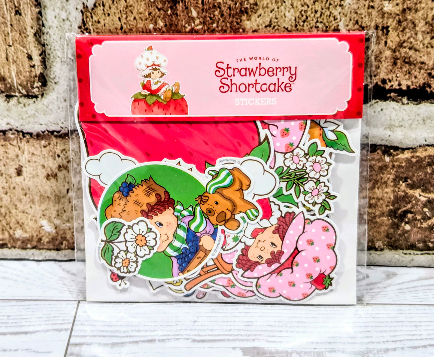 42pc Strawberry Shortcake Die Cut Stickers Pack Licensed Decals Berry Sweet
