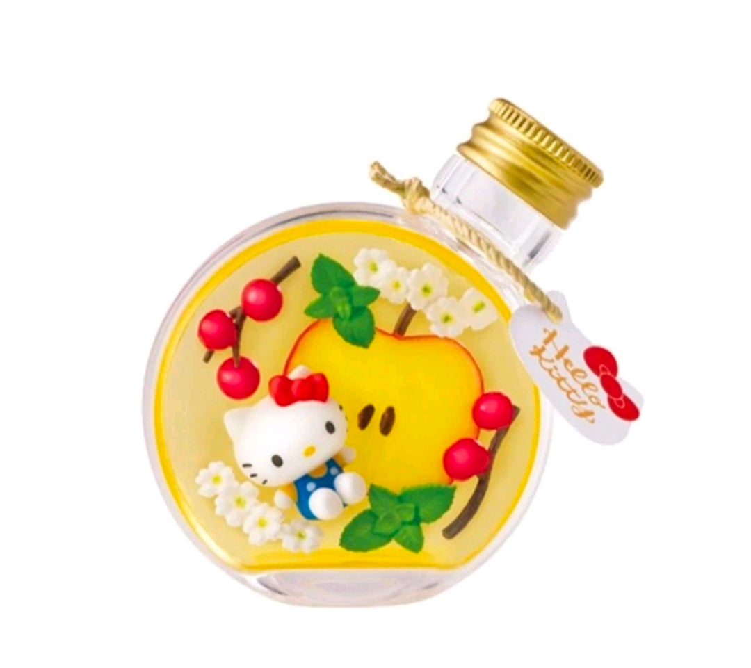 Re-Ment Sanrio Fruit Herbarium Hello Kitty — Sealed Terrarium