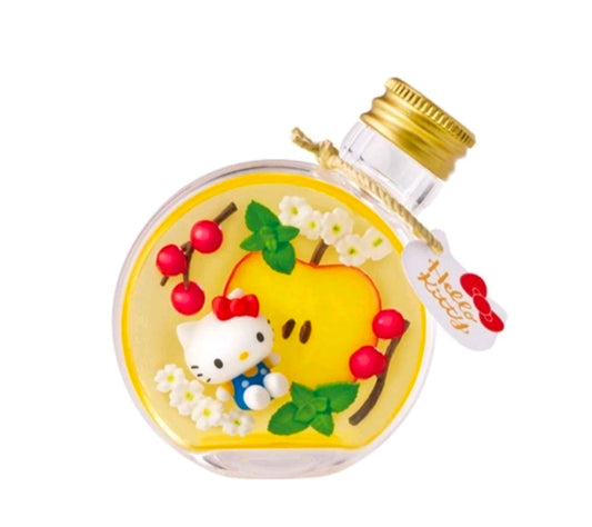 Re-Ment Sanrio Fruit Herbarium Hello Kitty — Sealed Terrarium