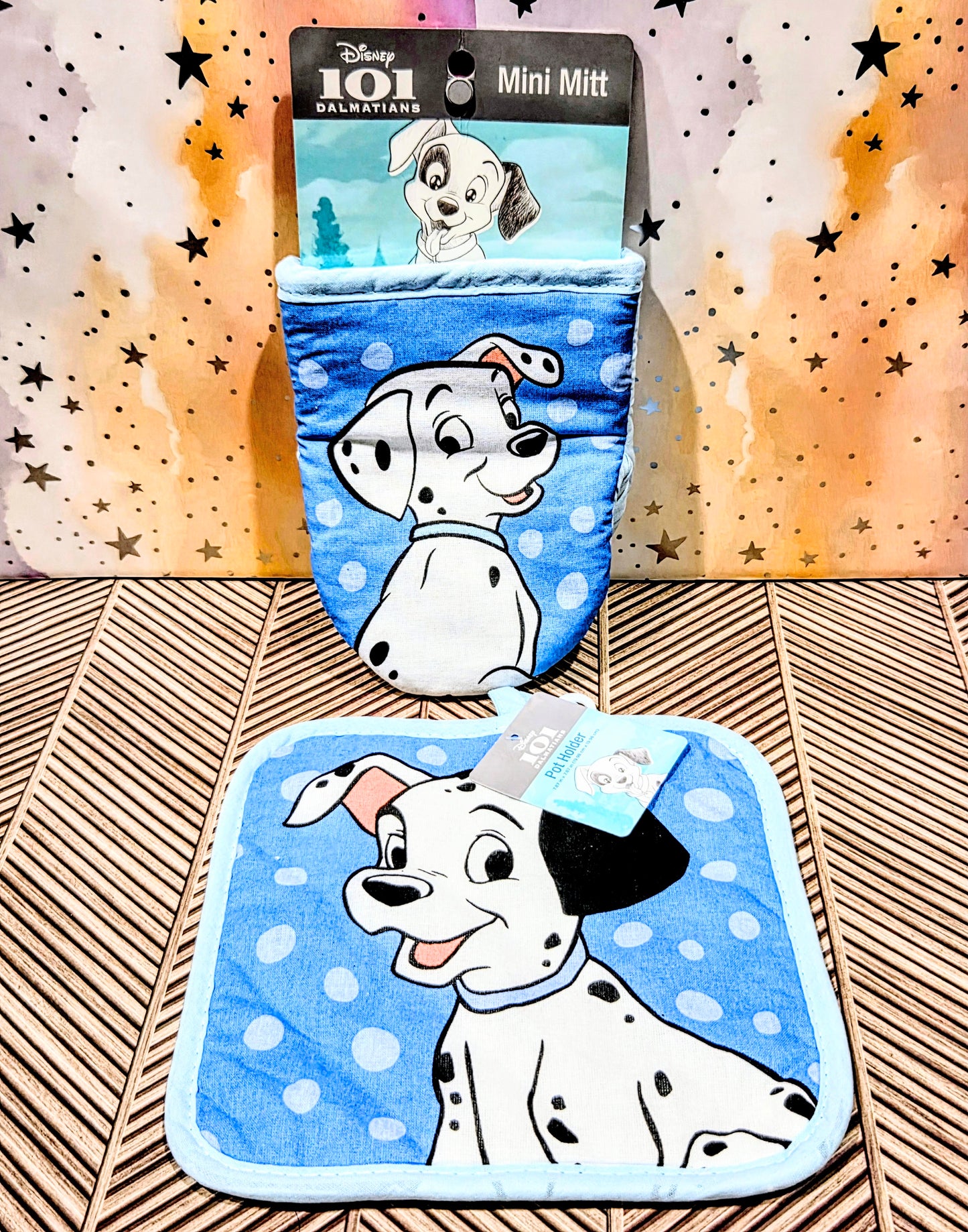 101 Dalmatians Pot Holder & Mini Mitt Set - Disney Kitchen