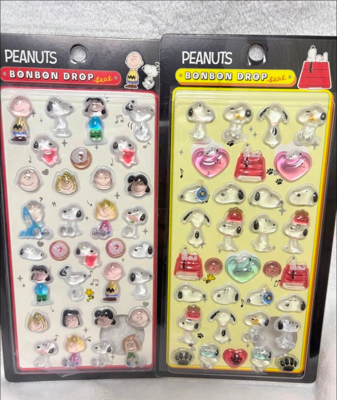 Peanuts Snoopy Bonbon Drop 3D Sticker Sheet