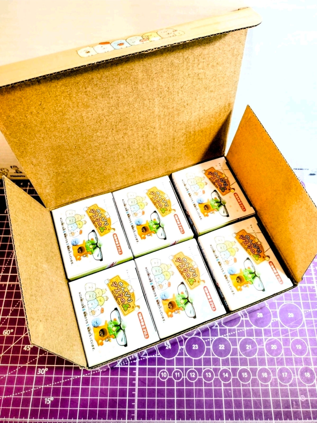 Re-Ment Sumikko Gurashi Nonbiri Desk Forest — Sealed Set of 6
