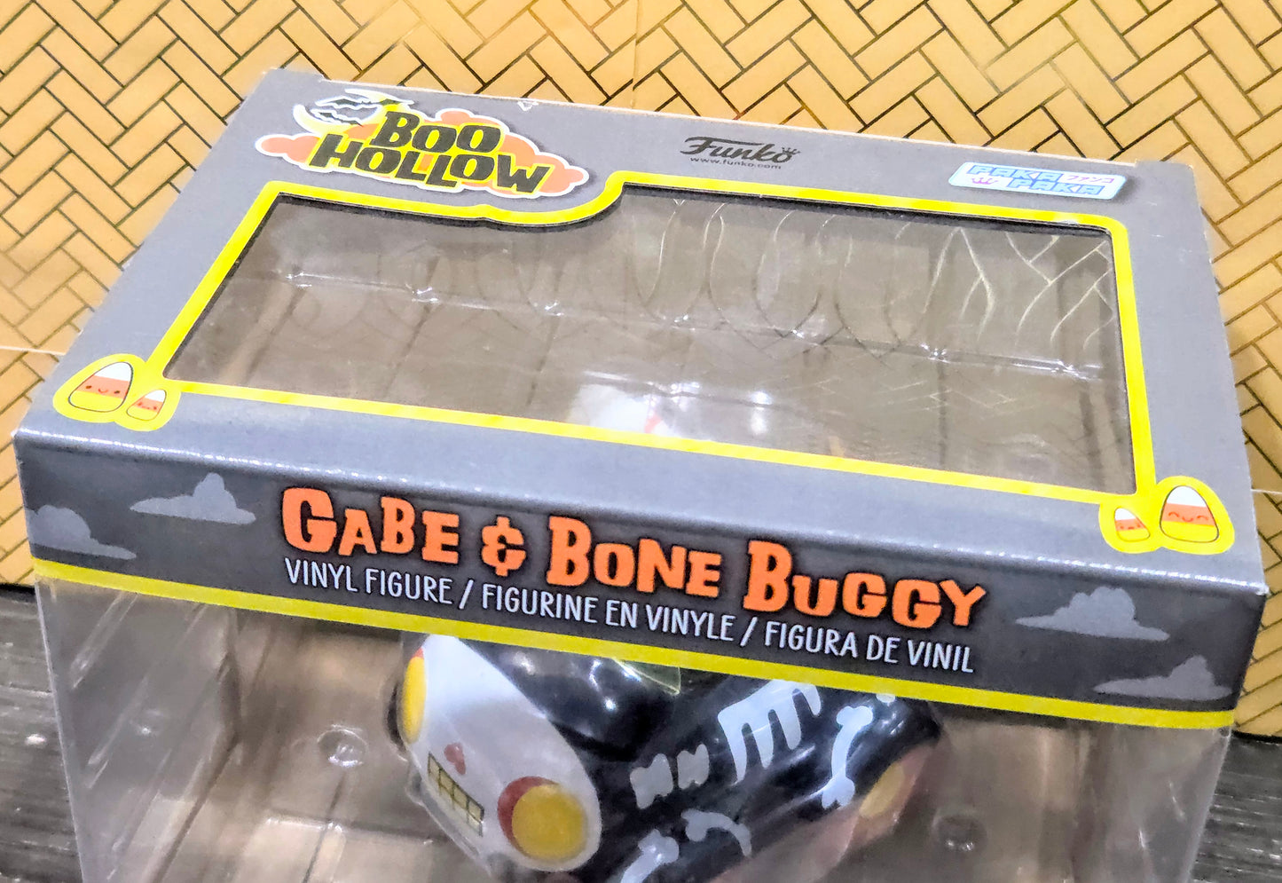 Funko Boo Hollow Gabe & Bone Buggy vinyl figure box top window