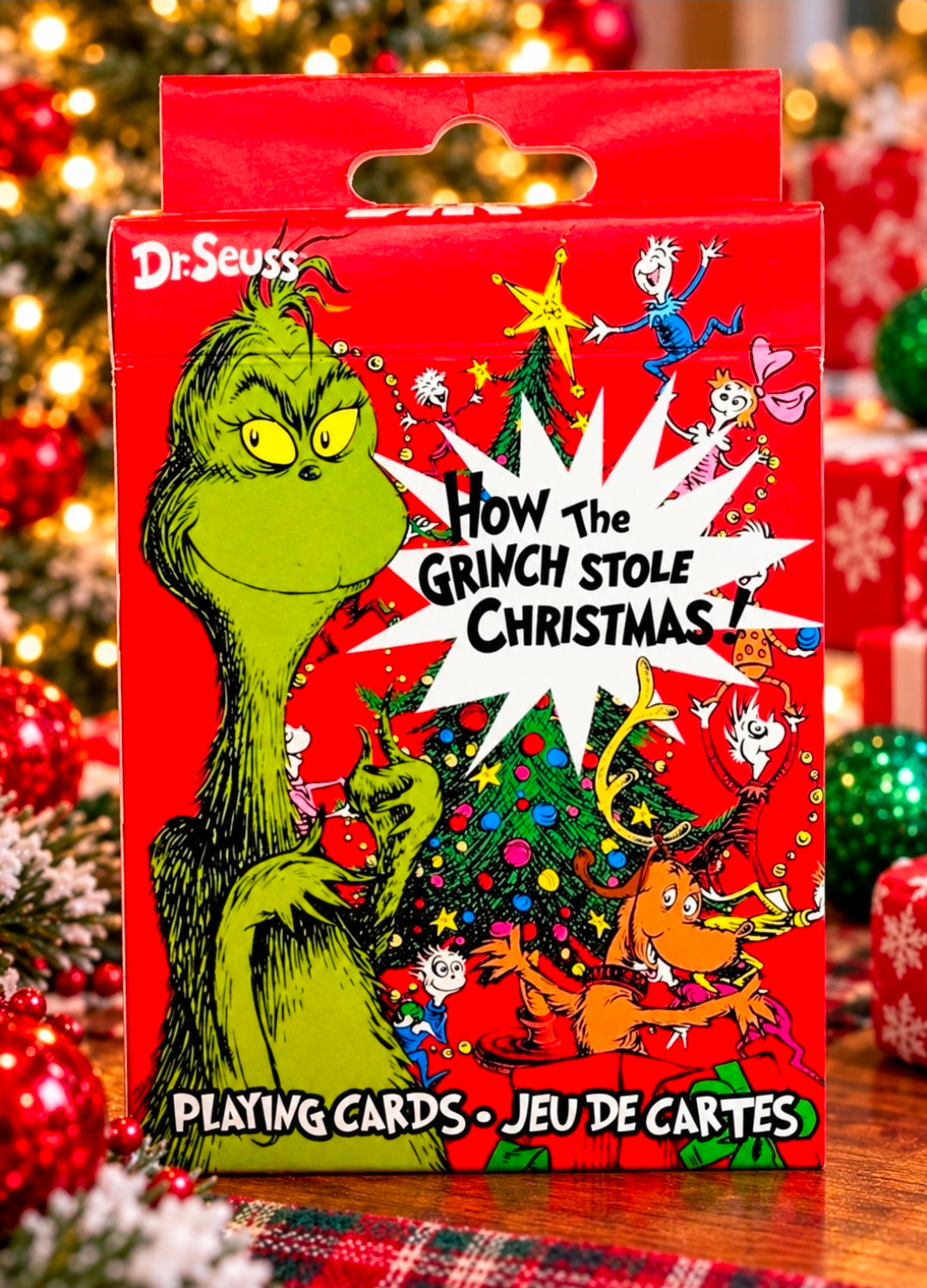 Aquarius How the Grinch Stole Christmas Licensed Playing Cards Poker Deck