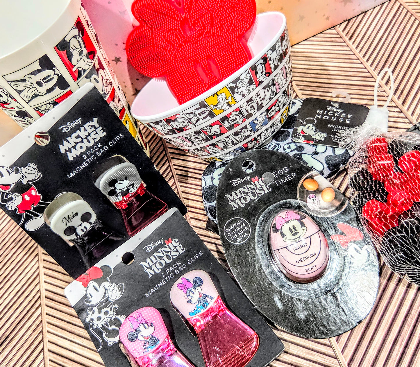 Disney Mickey & Minnie Mouse Kitchen Bundle - 9 Piece Set