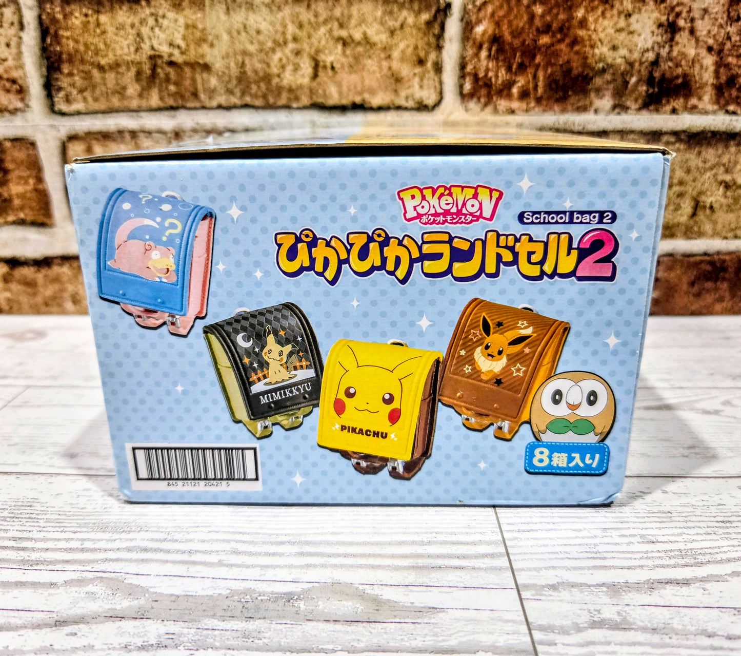 Pokémon Randoseru 2 Re-Ment Full Sealed Box 8 Mini School Bags 2019 NEW ⚡